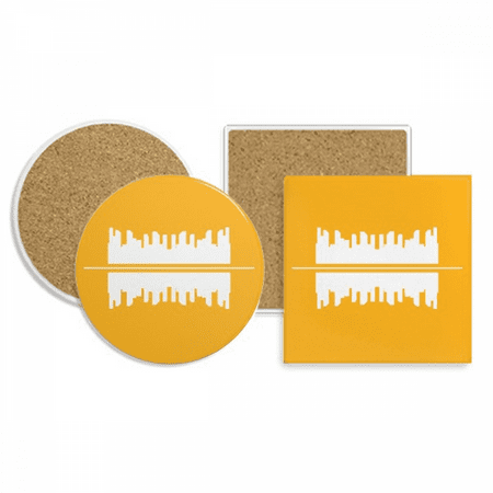 High Symbolic Reflection Urban Landscape Architecture Coaster Cup Mug Holder Absorbent Stone Cork Base Set
High Symbolic Reflection Urban Landscape Architecture Coaster Cup Mug Holder Absorbent Stone Cork Base Set