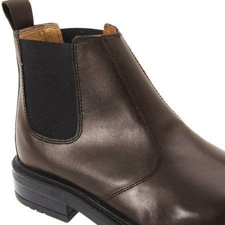 Roamers Mens Leather Quarter Lining Gusset Dealer Boots