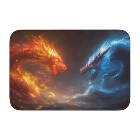 Adjustable Apron - Bib Apron for Men Women Red and Blue Fire Dragon D Waterproof Chef Aprons for Kitchen Gardening Cooking
Adjustable Apron - Bib Apron for Men Women Red and Blue Fire Dragon D Waterproof Chef Aprons for Kitchen Gardening Cooking
