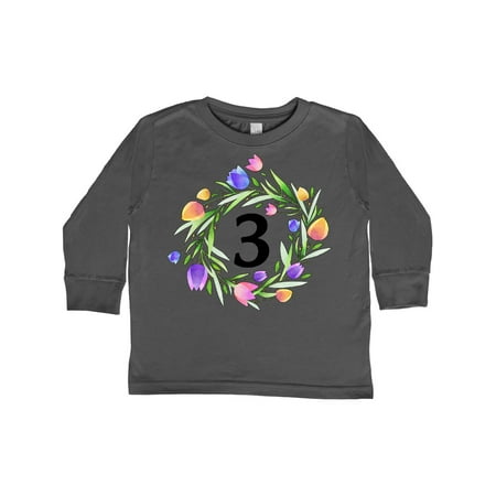 Inktastic 3rd Birthday Tulip Flower Wreath Gift Toddler Boy or Toddler Girl Long Sleeve T-Shirt
Inktastic 3rd Birthday Tulip Flower Wreath Gift Toddler Boy or Toddler Girl Long Sleeve T-Shirt