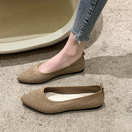 Homadles Women Flat Sandals- on Clearance Casual Round Toe Pointed-toe Solid Color Sandals Khaki Size 5.5
Homadles Women Flat Sandals- on Clearance Casual Round Toe Pointed-toe Solid Color Sandals Khaki Size 5.5