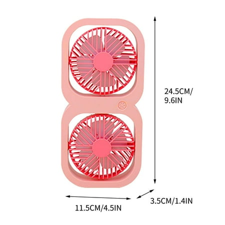 Tuphregyow Fan For Office Bedroom Home New Creative Dual-Head Usb Rechargeable Portable Desktop Fan
Tuphregyow Fan For Office Bedroom Home New Creative Dual-Head Usb Rechargeable Portable Desktop Fan
