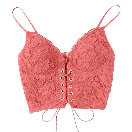 HGWXX7 Plus Size Lingerie Women s Eyelet Lace Up Sleeveless Spaghetti Strap Zip Back Crop Camisole Underwear
HGWXX7 Plus Size Lingerie Women s Eyelet Lace Up Sleeveless Spaghetti Strap Zip Back Crop Camisole Underwear