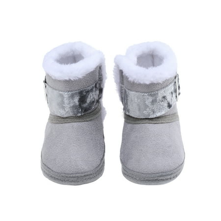 Thaisu Baby Cozy Fleece Boots Premium Soft Sole Anti-Slip Warm Winter Snow Boots Newborn Crib Shoes
Thaisu Baby Cozy Fleece Boots Premium Soft Sole Anti-Slip Warm Winter Snow Boots Newborn Crib Shoes