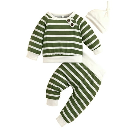 LAPAKIDS Baby Boy Striped T-Shirt Outfits Long Sleeve Infant Toddler Boy Clothes 12-18 Months
LAPAKIDS Baby Boy Striped T-Shirt Outfits Long Sleeve Infant Toddler Boy Clothes 12-18 Months