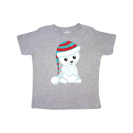 Inktastic Cute Polar Bear White Bear Bear With Hat Gift Toddler Boy or Toddler Girl T-Shirt
Inktastic Cute Polar Bear White Bear Bear With Hat Gift Toddler Boy or Toddler Girl T-Shirt