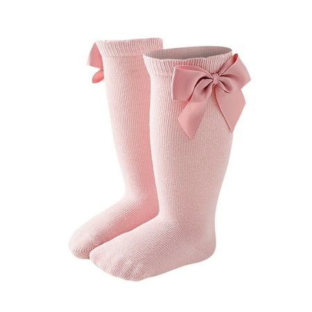 BIZIZA Baby Sock Toddler Winter Socks Casual Bow Long Solid Color Cotton for 6M-7Y Child Hot Pink L
BIZIZA Baby Sock Toddler Winter Socks Casual Bow Long Solid Color Cotton for 6M-7Y Child Hot Pink L