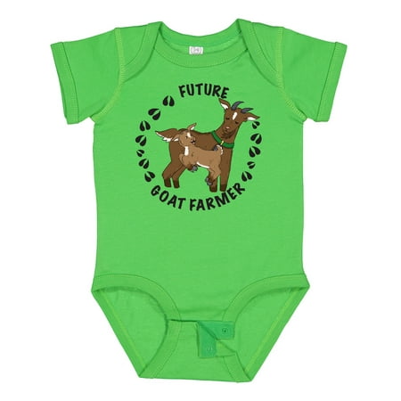 Inktastic Future Goat Farmer with Cute Goats and Hoof Prints Gift Baby Boy or Baby Girl Bodysuit
Inktastic Future Goat Farmer with Cute Goats and Hoof Prints Gift Baby Boy or Baby Girl Bodysuit