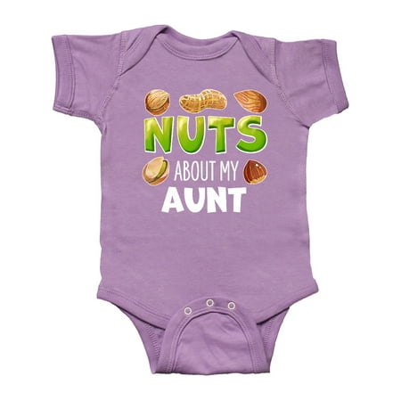 Inktastic Nuts About My Aunt Peanut Almond Pistachio Gift Baby Boy or Baby Girl Bodysuit
Inktastic Nuts About My Aunt Peanut Almond Pistachio Gift Baby Boy or Baby Girl Bodysuit