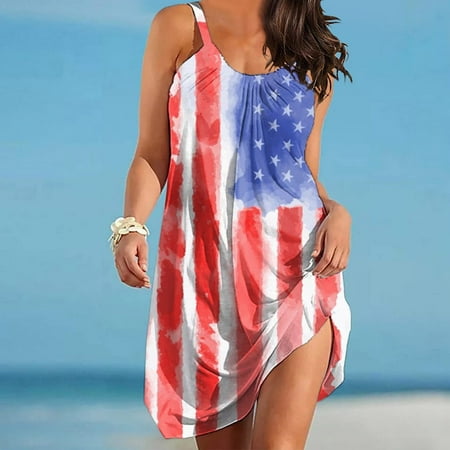 Hvyesh Independence Day Dresses for Women Plus Size Summer Maxi Dress Patriotic Graphic Round Neck Sundresses Lightweight Sleeveless Flowy Dresses 2023 Red
Hvyesh Independence Day Dresses for Women Plus Size Summer Maxi Dress Patriotic Graphic Round Neck Sundresses Lightweight Sleeveless Flowy Dresses 2023 Red
