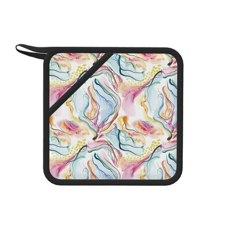 1 PCS Pot Holders for Kitchen - Heat Resistant Silicone Pot Holders with Hanging Loop Abstract marble texture Non Slip Oven Hot Pads Potholders for Decor Baking Cooking Kitchen
1 PCS Pot Holders for Kitchen - Heat Resistant Silicone Pot Holders with Hanging Loop Abstract marble texture Non Slip Oven Hot Pads Potholders for Decor Baking Cooking Kitchen