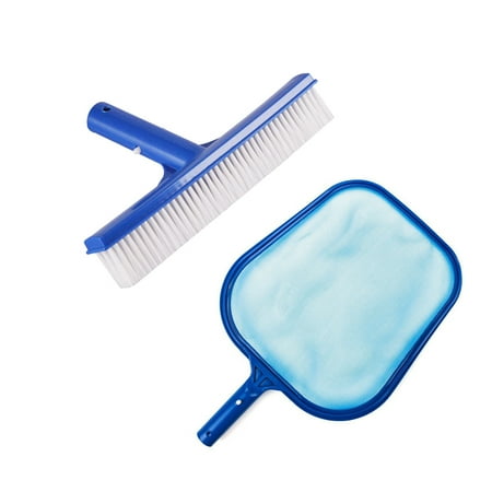 Pool Cleaning Tool Kit Pond Dredge Leaves Rake Net Mesh and 10inch Cleaning Brush Scrub for Shallow Water
Pool Cleaning Tool Kit Pond Dredge Leaves Rake Net Mesh and 10inch Cleaning Brush Scrub for Shallow Water