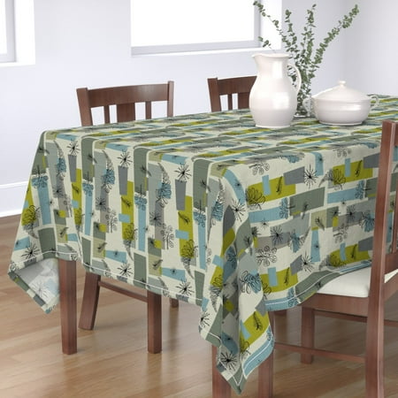 Cotton Sateen Tablecloth 70 x 108 - 50S Floral 1 Scandinavian Decorative Mid Century Vintage Inspired Modern 1 Retro Geometric Print Custom Table Linens by Spoonflower
Cotton Sateen Tablecloth 70 x 108 - 50S Floral 1 Scandinavian Decorative Mid Century Vintage Inspired Modern 1 Retro Geometric Print Custom Table Linens by Spoonflower