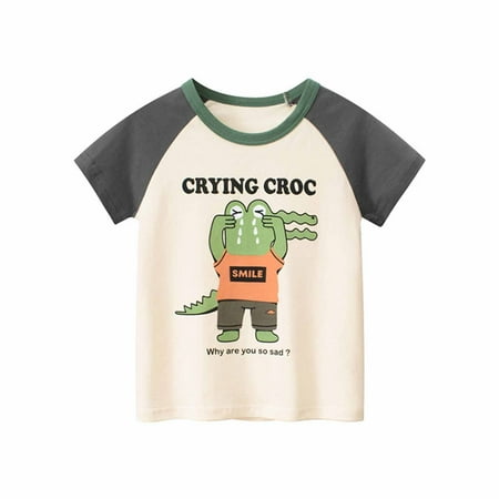Simplmasygenix Children s Day Gifts Kids Tops Clearance Baby Boys Round Neck Short Sleeve Cotton Fashion English Print T-shirt
Simplmasygenix Children s Day Gifts Kids Tops Clearance Baby Boys Round Neck Short Sleeve Cotton Fashion English Print T-shirt