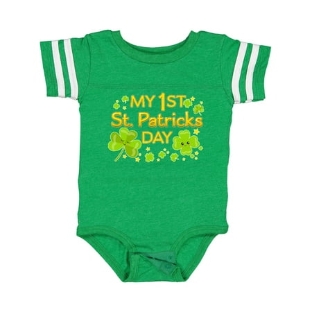 Inktastic My First St. Patricks Day-cute Smiling Clovers Gift Baby Boy or Baby Girl Bodysuit
Inktastic My First St. Patricks Day-cute Smiling Clovers Gift Baby Boy or Baby Girl Bodysuit