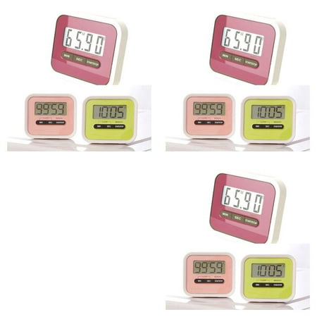 3pcs Home Kitchen Cooking Digital Countdown Timer Sports Study Game Magnetic Loud Alarm Timmer
3pcs Home Kitchen Cooking Digital Countdown Timer Sports Study Game Magnetic Loud Alarm Timmer