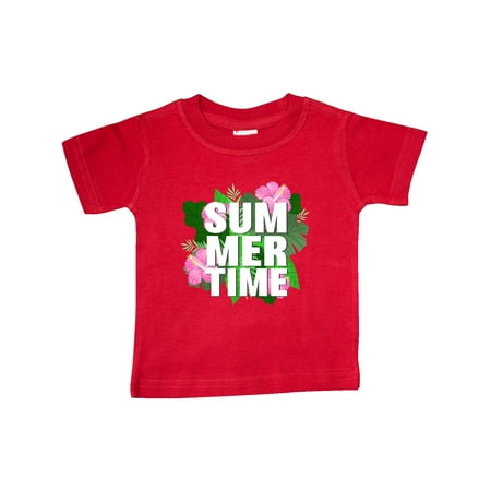 Inktastic Summer Time Jungle Leaves and Hibiscus Flowers Gift Baby Boy or Baby Girl T-Shirt
Inktastic Summer Time Jungle Leaves and Hibiscus Flowers Gift Baby Boy or Baby Girl T-Shirt