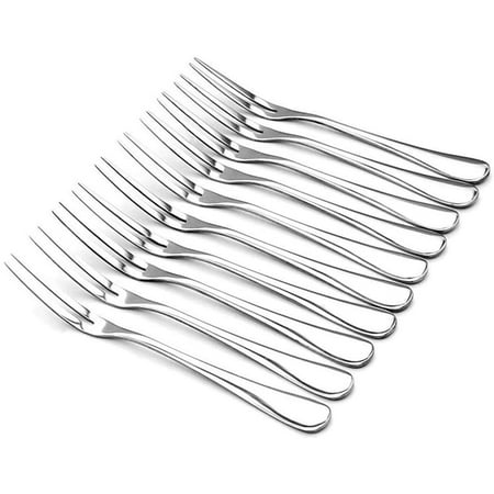 Hosybal Crab Stainless Steel Forks Escargot Forks 2 Prong Tasting Appetizer Forks Portable Cocktail Salad Fruit Forks for Party Travel Set of 10 5 Inches (10 Pcs)
Hosybal Crab Stainless Steel Forks Escargot Forks 2 Prong Tasting Appetizer Forks Portable Cocktail Salad Fruit Forks for Party Travel Set of 10 5 Inches (10 Pcs)