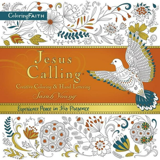 Jesus Calling Adult Coloring Book: Creative Coloring and Hand Lettering