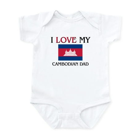 CafePress - I Love My Cambodian Dad Infant Bodysuit - Baby Light Bodysuit Size Newborn - 24 Months 
CafePress - I Love My Cambodian Dad Infant Bodysuit - Baby Light Bodysuit Size Newborn - 24 Months