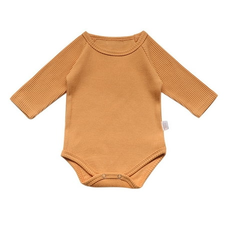 ZHAGHMIN Jumpers For Babies Baby Girls Boys Solid Ribbed Cotton Autumn Long Sleeve Romper Bodysuit Clothes Month Baby Clothes Bodysuit For Baby 3 Month Old Baby Must Haves Thermal Boys Long Sleeve B
ZHAGHMIN Jumpers For Babies Baby Girls Boys Solid Ribbed Cotton Autumn Long Sleeve Romper Bodysuit Clothes Month Baby Clothes Bodysuit For Baby 3 Month Old Baby Must Haves Thermal Boys Long Sleeve B
