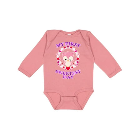 Inktastic My First Sweetest Day with Owl and Hearts Gift Baby Boy or Baby Girl Long Sleeve Bodysuit
Inktastic My First Sweetest Day with Owl and Hearts Gift Baby Boy or Baby Girl Long Sleeve Bodysuit