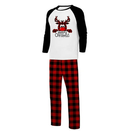 Mightlink 1 Set Xmas Pajamas Round Collar High Waist Long Sleeves Christmas Elk Letter Printing Family Matching Clothes Everyday Wear
Mightlink 1 Set Xmas Pajamas Round Collar High Waist Long Sleeves Christmas Elk Letter Printing Family Matching Clothes Everyday Wear
