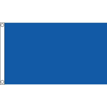 Horizontal Solid Color Flag, Royal Blue, 5' x 3'