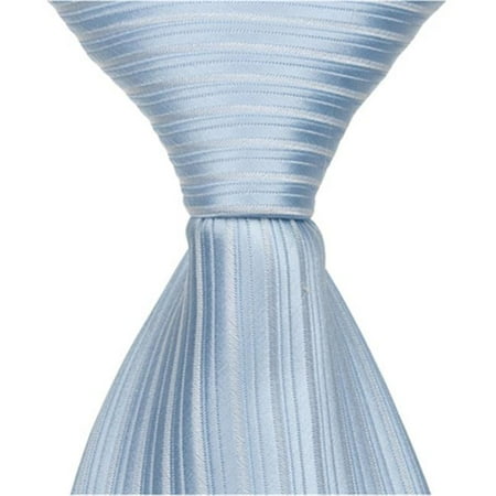 Matching Tie Guy 2358 B1 - 11 in. Zipper Necktie - Blue- 24 Month to 4T