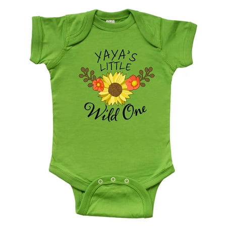 Inktastic Yaya s Little Wild One with Beautiful Sunflower Gift Baby Boy or Baby Girl Bodysuit
Inktastic Yaya s Little Wild One with Beautiful Sunflower Gift Baby Boy or Baby Girl Bodysuit