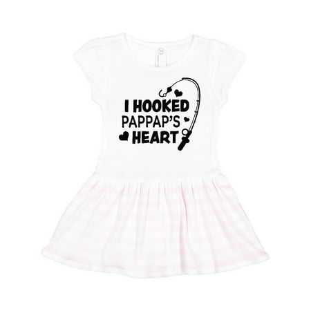 Inktastic I Hooked Pappap s Heart with Fishing Rod Gift Toddler Girl Dress
Inktastic I Hooked Pappap s Heart with Fishing Rod Gift Toddler Girl Dress