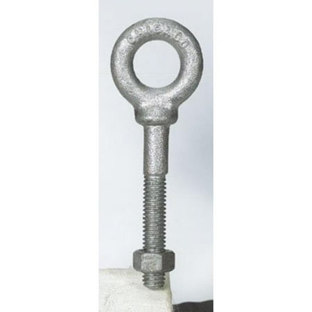 1/4 X 2 Shoulder Eyebolt Galvanized Chicago Hardware Hook and Eye 222101