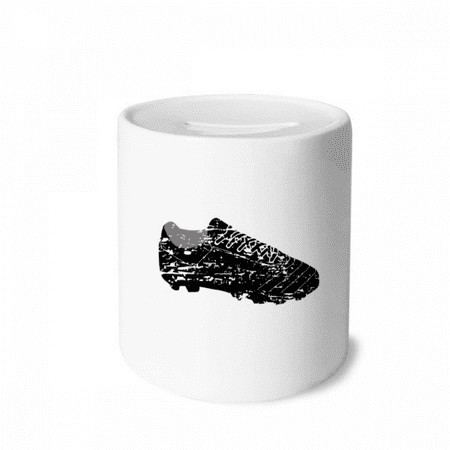 Black Football Shoes Pattern Soccer Money Box Cerac Coin Case Piggy Bank
Black Football Shoes Pattern Soccer Money Box Cerac Coin Case Piggy Bank