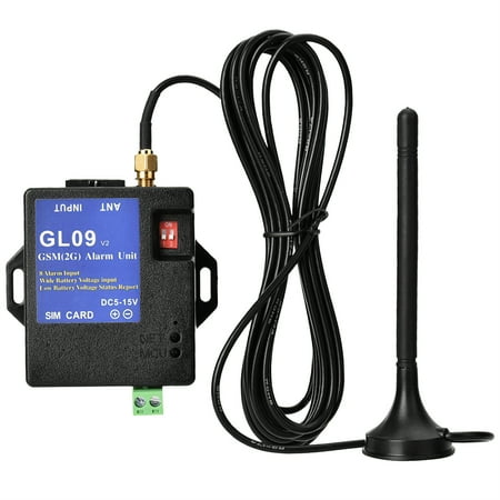DESTYER GSM Alarm System 2G 8-channels Mini Alarm Intruder Remote Control Smart Home Security System Low Consumption for Home Warehouse Security
DESTYER GSM Alarm System 2G 8-channels Mini Alarm Intruder Remote Control Smart Home Security System Low Consumption for Home Warehouse Security