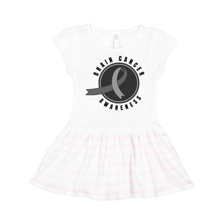 Inktastic Brain Cancer Awareness with Grey Ribbon and Circle Gift Toddler Girl Dress
Inktastic Brain Cancer Awareness with Grey Ribbon and Circle Gift Toddler Girl Dress