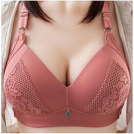 Muxika Women s Wireless Bra Push Up Full Cup Bras for Women Comfortable Wire Free Shaping Everyday Bra with Adjustable Straps
Muxika Women s Wireless Bra Push Up Full Cup Bras for Women Comfortable Wire Free Shaping Everyday Bra with Adjustable Straps