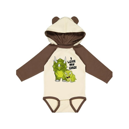 Inktastic I Love my Dad with Baby and Daddy Triceratops Gift Baby Boy or Baby Girl Long Sleeve Bodysuit
Inktastic I Love my Dad with Baby and Daddy Triceratops Gift Baby Boy or Baby Girl Long Sleeve Bodysuit