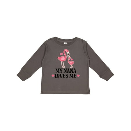 Inktastic Nana Loves Me Girl Flamingo Gift Toddler Toddler Girl Long Sleeve T-Shirt
Inktastic Nana Loves Me Girl Flamingo Gift Toddler Toddler Girl Long Sleeve T-Shirt