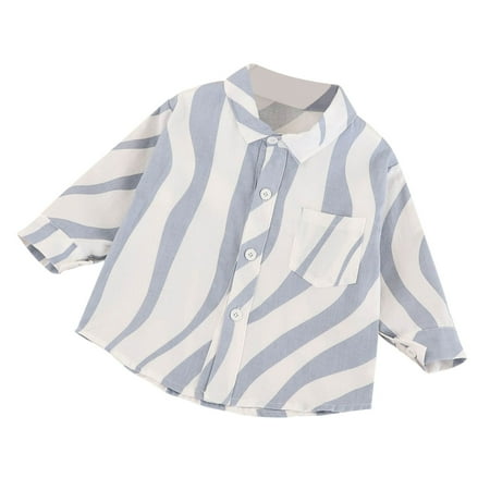 Dadaria Toddler Fall Outfits 6M-3Y Toddler Baby Boys Long Sleeve Striped Print Tops Tee Shirt Blouse Clothes Gray 80 Toddler
Dadaria Toddler Fall Outfits 6M-3Y Toddler Baby Boys Long Sleeve Striped Print Tops Tee Shirt Blouse Clothes Gray 80 Toddler