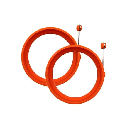 Yubnlvae Egg Steamer Silicone Round Rings Pancake Mold Ring Handles Nonstick Frieds Frying Orange
Yubnlvae Egg Steamer Silicone Round Rings Pancake Mold Ring Handles Nonstick Frieds Frying Orange
