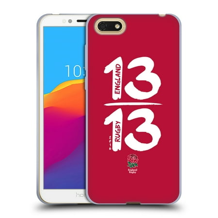 OFFICIAL ENGLAND RUGBY UNION 2016 UNBEATEN SOFT GEL CASE FOR HUAWEI PHONES