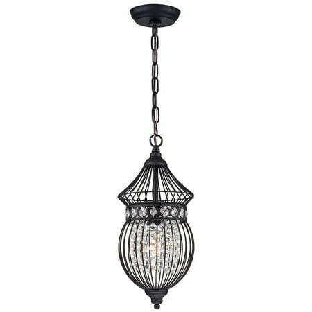 Iron Black Chandeliers Globe Crystal Pendant Light Retro Farmhouse Lighting Fixtures One-Light
Iron Black Chandeliers Globe Crystal Pendant Light Retro Farmhouse Lighting Fixtures One-Light
