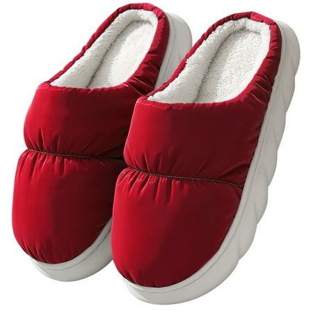 Gubotare Fuzzy Slippers Slippers for Women and Men | Pillow Slippers Bathroom Sandals | Extremely Comfy | Cushioned Thick Sole Red 7
Gubotare Fuzzy Slippers Slippers for Women and Men | Pillow Slippers Bathroom Sandals | Extremely Comfy | Cushioned Thick Sole Red 7