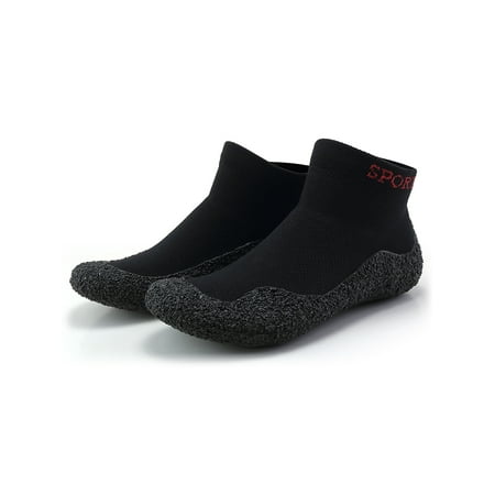 Daeful Unisex Sock Shoes Knit Upper Socks Diving Beach Water Shoe Fitness Lightweight Casual Yoga Flats Black 5
Daeful Unisex Sock Shoes Knit Upper Socks Diving Beach Water Shoe Fitness Lightweight Casual Yoga Flats Black 5