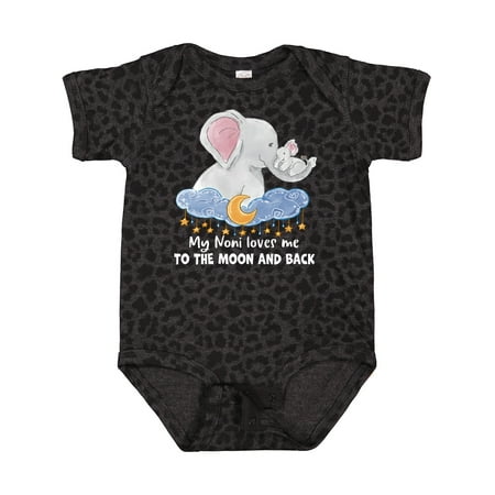 Inktastic My Noni Loves Me to the Moon and Back Elephant Family Gift Baby Boy or Baby Girl Bodysuit
Inktastic My Noni Loves Me to the Moon and Back Elephant Family Gift Baby Boy or Baby Girl Bodysuit