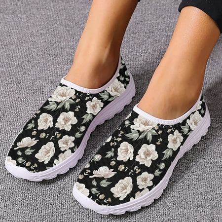 Beautiful Hibiscus Pattern Shoes Gold Flower Print Sneakers Slip On Light Mesh Shoes Summer Breathable Flats Shoes
Beautiful Hibiscus Pattern Shoes Gold Flower Print Sneakers Slip On Light Mesh Shoes Summer Breathable Flats Shoes