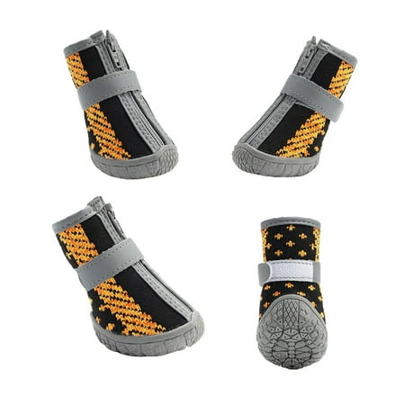 KelaJuan Anti-slip Dog Boots Paw Protector Breathable Dog Shoes Walking Hiking Puppy Booties
KelaJuan Anti-slip Dog Boots Paw Protector Breathable Dog Shoes Walking Hiking Puppy Booties