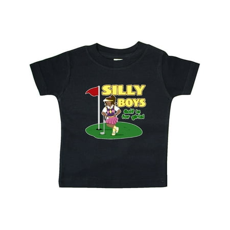 Inktastic Silly Boys Golf is for Girls with Dark Haired Golfer Gift Baby Boy or Baby Girl T-Shirt
Inktastic Silly Boys Golf is for Girls with Dark Haired Golfer Gift Baby Boy or Baby Girl T-Shirt