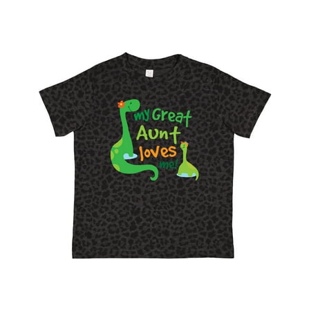 Inktastic My Great Aunt Loves Me Gift Toddler Boy Girl T-Shirt
