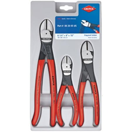 Knipex KNT-002005US 3 Piece Cutters Set